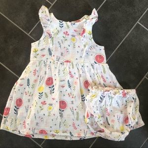 Angel Dear girls muslin dress